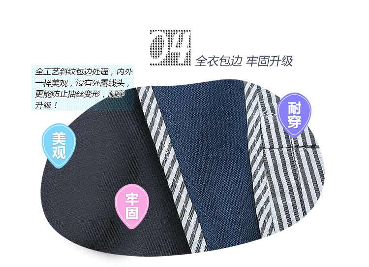 夏季滌棉細斜短袖工作服FY09