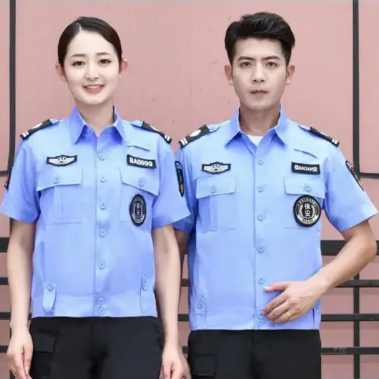 保安襯衫七標夾克1017