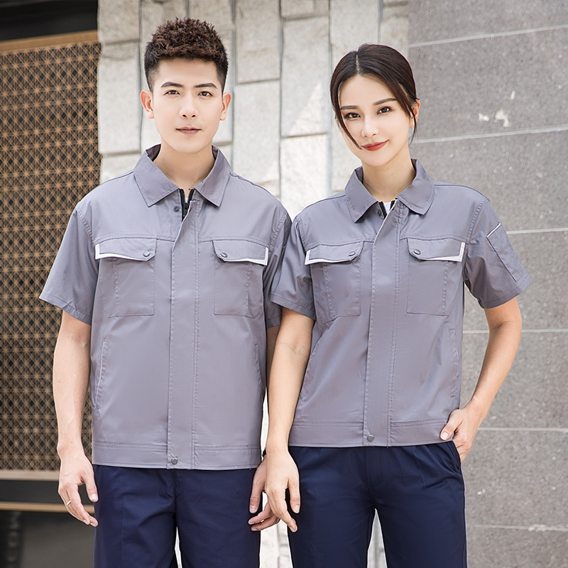 夏季滌棉工作服801